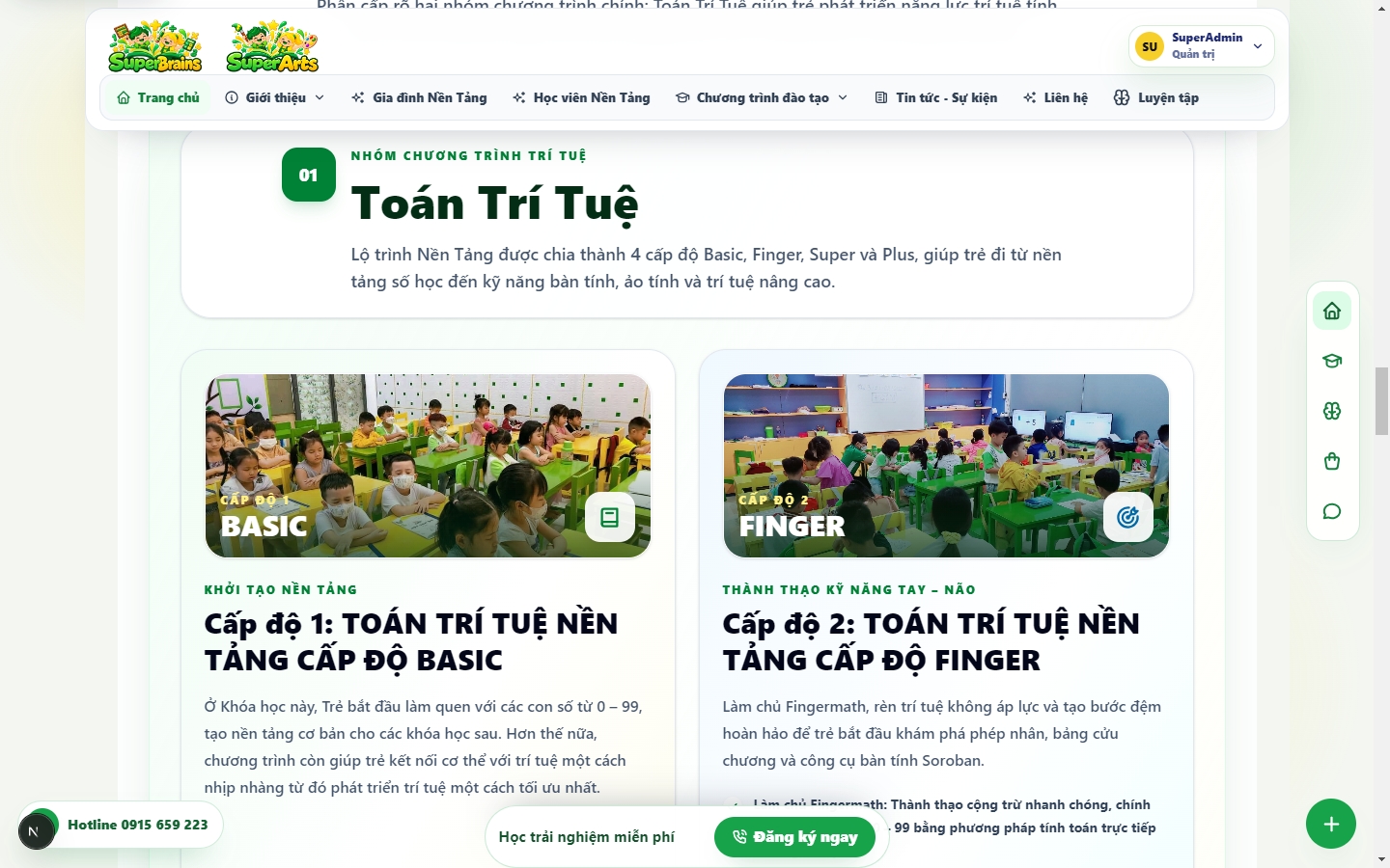 Chương trình Toán trí tuệ